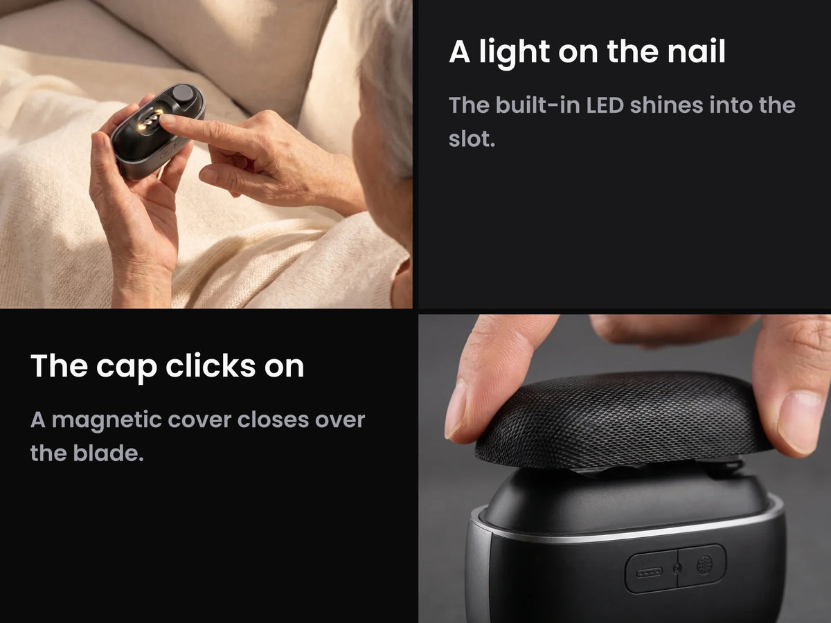 Hewelth EasyClip Electric Nail Clipper