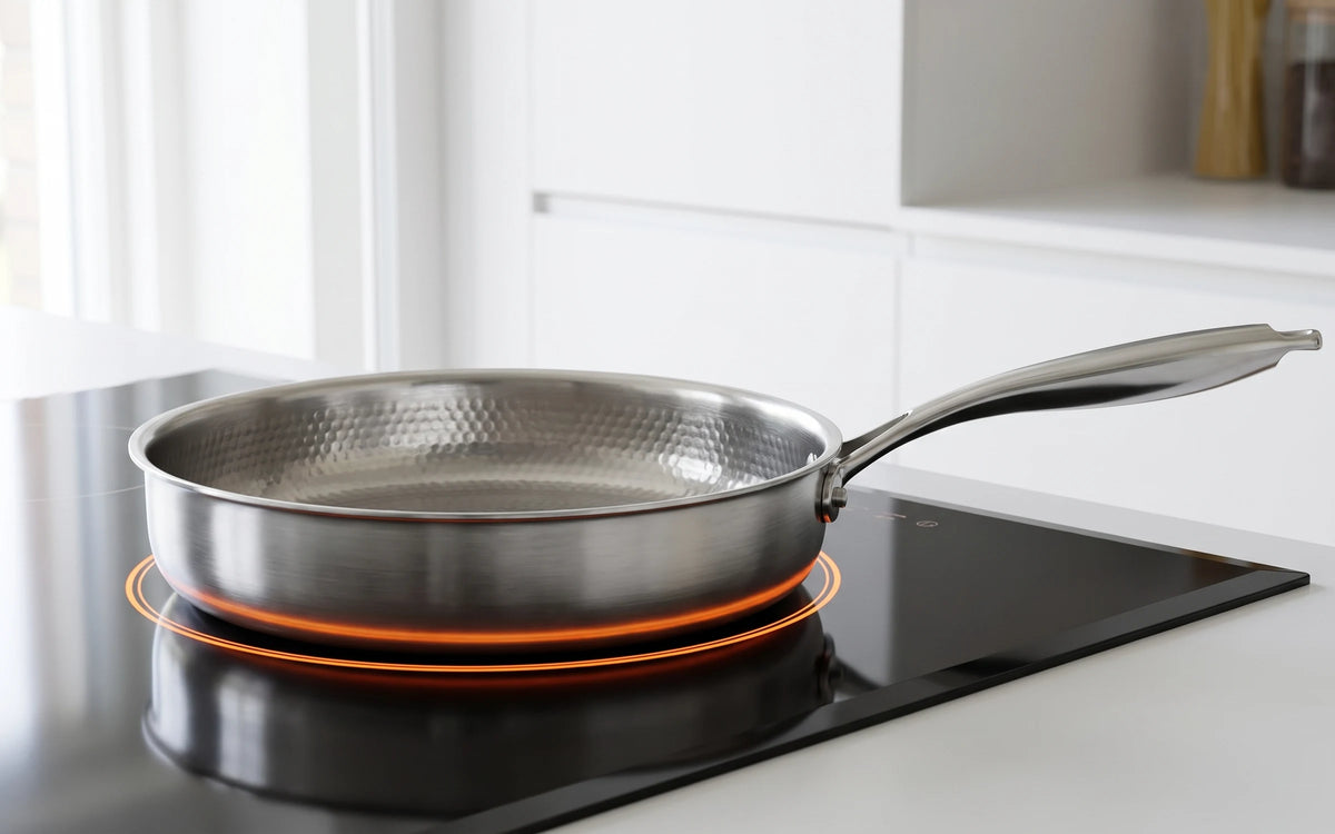 It works on induction.
