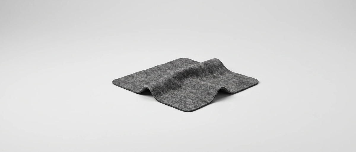NanoPolix cloth on a studio sweep